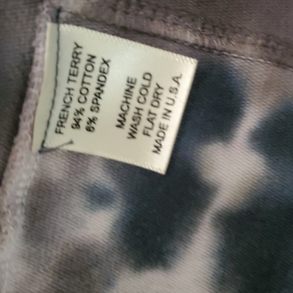 Testimony Los Angeles Tie Dye Cardigan Size Small Womens French Terry Cotton - Picture 4 of 11